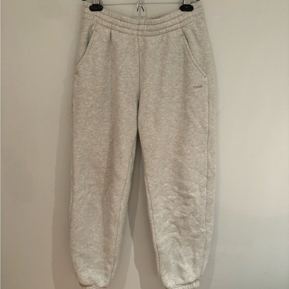 TNA Boyfriend Fit Gray Sweatpants - Picture 1 of 4